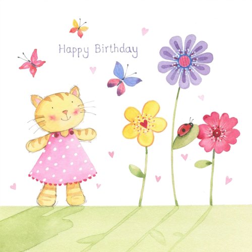 Cat Birthday Card