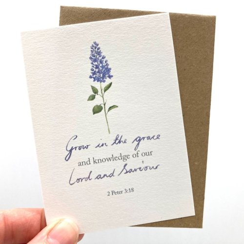 Grace Little Note Encouragement Single Card