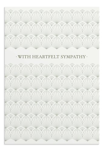 With Heartfelt Sympathy Box of 12 Cards