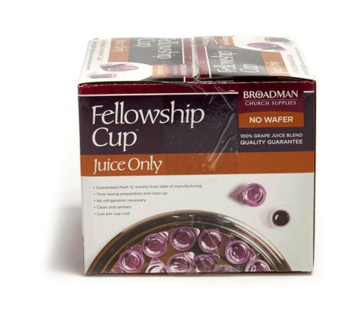 Fellowship Cup Juice Only Box Of 100