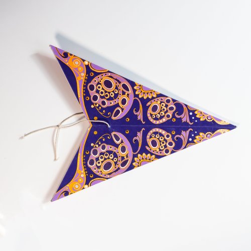 Phoenix Royal Violet Hanging Paper Starlight