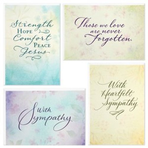 Sympathy - Simply Stated - 12 Boxed Cards