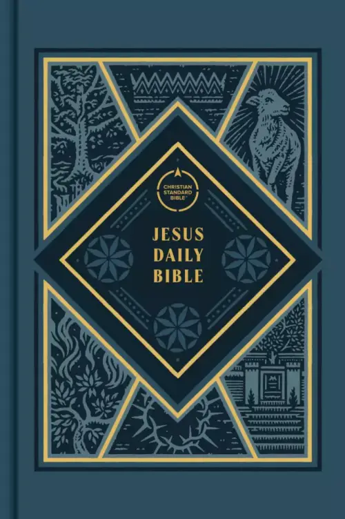 CSB Jesus Daily Bible, Hardcover