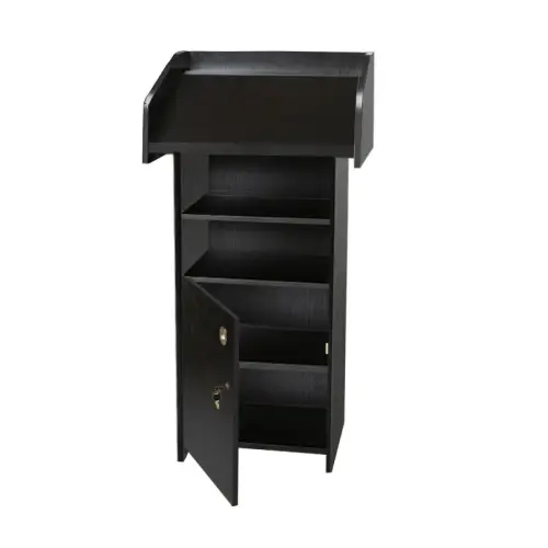 Black Ash Secure Lectern