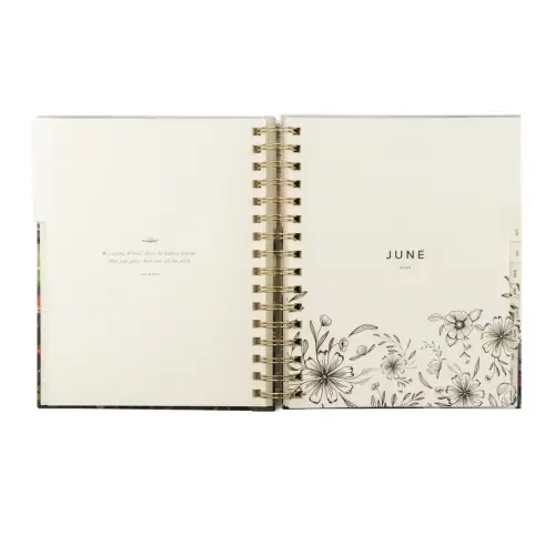 Hosanna Revival 12-Month 2025 Dated Planner: Coram Design, Spiral