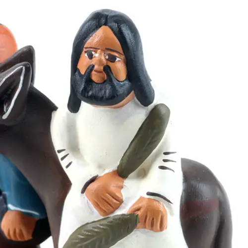 Jesus on Donkey Ceramic