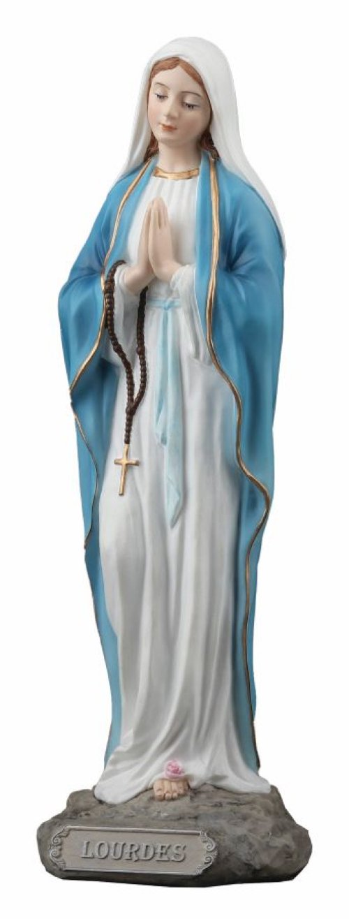 6" Lourdes Veronese Resin Statue