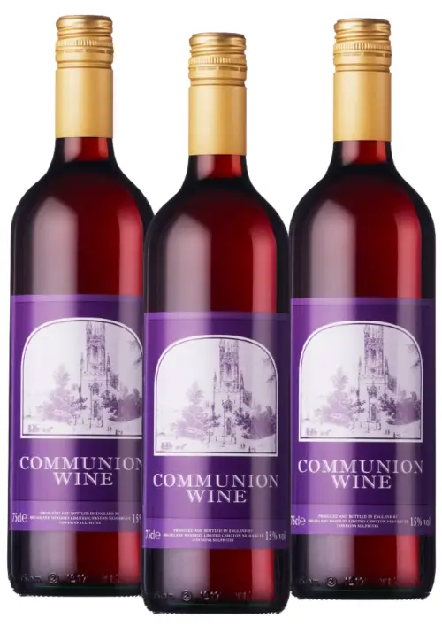 Pack of 3 Communion Wine (ABV: 15%) - Broadland Drinks