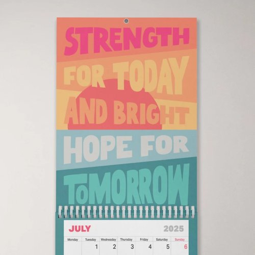 2025 Strength For Today Calendar