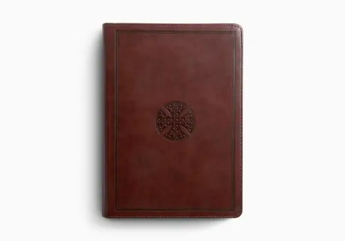 ESV Journaling Bible, Interleaved Edition (TruTone, Mahogany, Mosaic Cross Design)