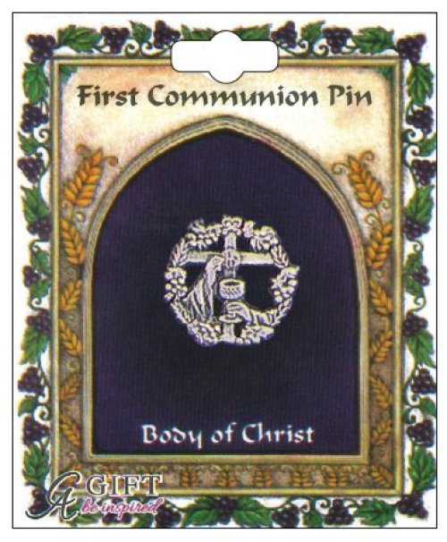 Communion Wreath Chalice Brooch