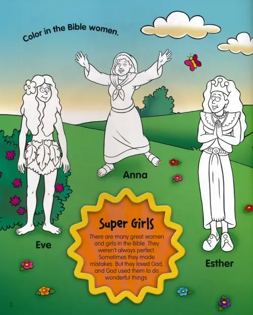 The Beginner's Bible Super Girls of the Bible Sticker and Activity Book