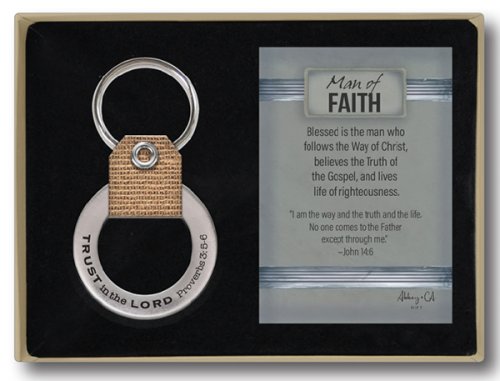 Man Of Faith Key Ring