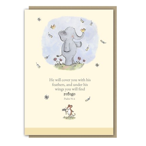 Refuge Elephant Single Card