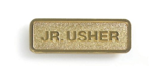 Jr. Usher Badge - Brass