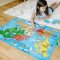 World Map Jumbo Jigsaw Floor Puzzle (33 pcs, 2 x 3 feet) - FSC-Certified Materials