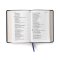 CSB Single-Column Compact Bible, Navy LeatherTouch