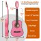 3rd Avenue 1/2 Size Classical Guitar Pack - Pink