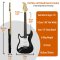 3rd Avenue Electric Guitar Pack - Left Hand Black