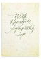 Sympathy - Simply Stated - 12 Boxed Cards