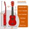 3rd Avenue Soprano Ukulele Pack - Red