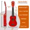 3rd Avenue Soprano Ukulele Pack - Red