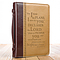 XL I Know The Plans - Jeremiah 29:11 Tan Faux Leather Bible Cover:  Zippered w/Handle