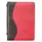 XL  Love Is Pink Faux Leather Bible Cover w/ Handle, 2 Corinthians 13