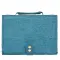 Medium Faith Teal Tri-fold Organizer Bible Cover