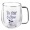 Be Still and Know Glass Mug