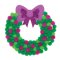 Christmas Wreath Pom Pom Art (Pack of 5)