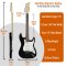 3rd Avenue Full Size Electric Guitar Pack - Black