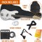 3rd Avenue Bass Guitar Pack - White