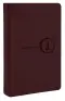 NLT Jesus-Centered Bible, Brown Leatherette cover