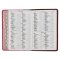 Brown and Berry Pink Faux Leather Giant Print Standard-size King James Version Bible with Thumb Index