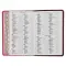 Brown and Berry Pink Faux Leather Giant Print Standard-size King James Version Bible with Thumb Index