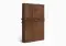 ESV Thinline Bible, Red Letter (Natural Leather, Brown, Flap with Strap)