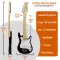 3rd Avenue Junior Electric Guitar Pack - Black and Whit