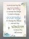 Serenity Prayer Glass Plaque