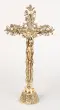 13 inch Brass Base Crucifix