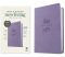 NLT Large Print Premium Value Thinline Bible, Filament Enabled (LeatherLike, Lavender Song)