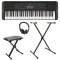 Yamaha PSRE283 Portable Keyboard Package