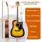 MX Cutaway Acoustic Guitar Pack - Sunburst