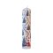 25cm x 5cm Christmas Trees Pillar Advent Candle - Single