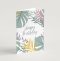 'Happy Birthday' (Jungle Pink) A6 Greeting Card with bible verse inside