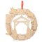 Nativity Wooden Wreath Kit (Pack of 2)