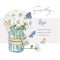 Daisy Jar Sympathy Single Card