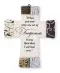 Footprints Porcelain Message Cross