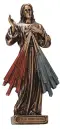 3 1/2" Divine Mercy Veronese Resin Statue