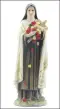 8" Saint Theresa Veronese Resin Statue